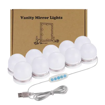 Hollywood Style Dimmable LED Vanity Mirror with Lights for Bathroom