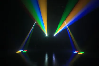 ADJ Products Stage Lighting - 120W/100W LED Spot Moving Head for Clubs and Parties