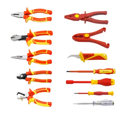 35pc electrician plier and screwdriver set VDE tool