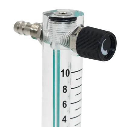 Disposable Medical Oxygen Flow Meter & Peak Flow Meter