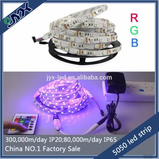 24 key IR Remote Controller 5m 300 leds/m rgb 5050 led strip with CEROHS approved
