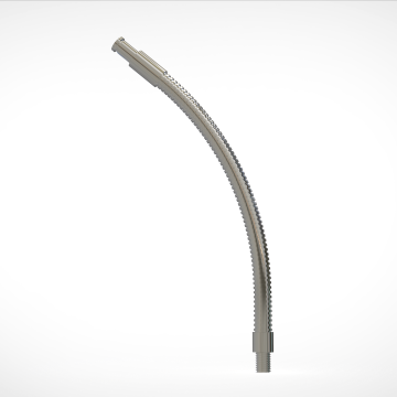Custom Factory 5C Arm Metal Flexible Bendable Gooseneck Tubing