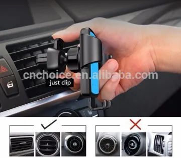 Car Mount Air Vent Car Phone Holder With Release Button Armor Cradle car mobile phone holder