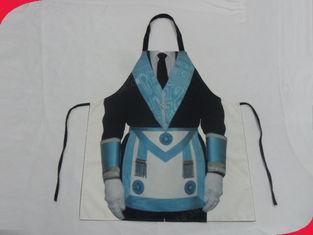 100% Polyester Color Bib Apron Custom Printed Aprons with s