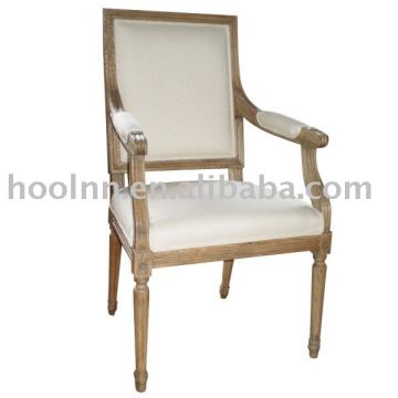 Vintage French Square Upholstered Armchair P2199-2