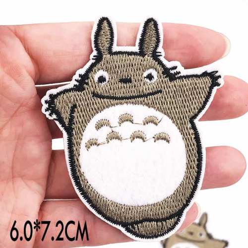 Cat Cartoon embroidery Patches Iron on Clothing