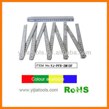 YJ-PFR-2M/10F plastic folding ruler