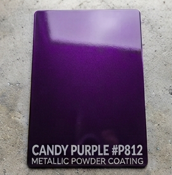 Candy Purple Powder Coating for Automotive Wheel