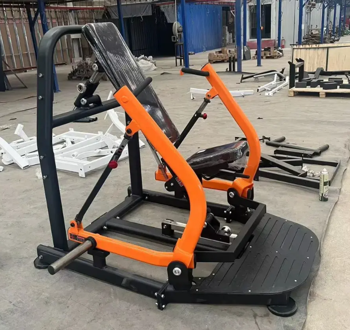 Gym equipment plate loaded chest & decline combo