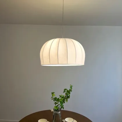 Elegant Rice Paper Lamp for Zen Bedroom Decor