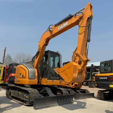 Hot Sale Used CASE CX75SR 7Ton Mini Excavator for Home Use