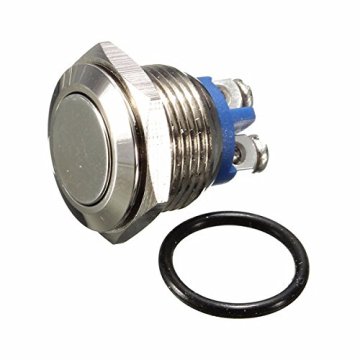 19mm metal switch,waterproof switch,door bell switches with screw terminal and IP67 waterproof
