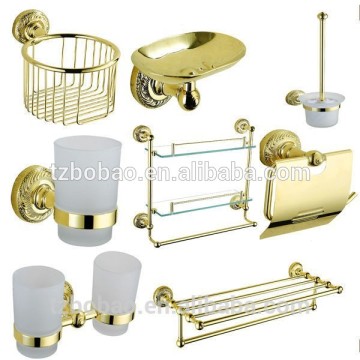 Retro sanitary ware ancient gold plated Suction Cup Price Bathroom Accessories, chinese bathroom accessories