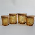Flat Lid Glass Jar For Candle Making