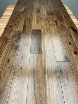 American walnut color solid wood floor