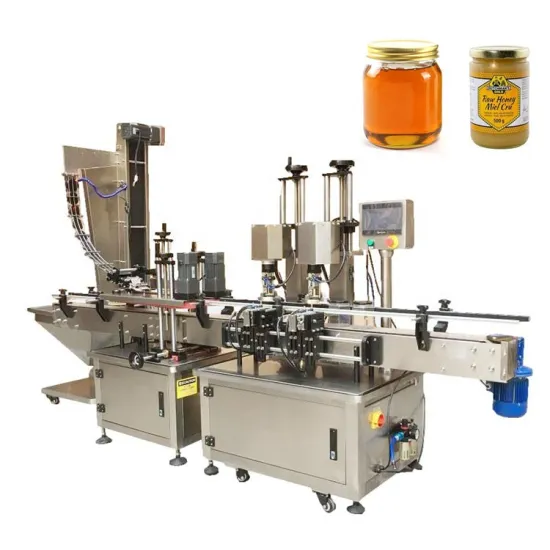 High Speed Linear Vacuum Capping Machine for Glass Jars and Bottles