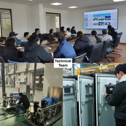 Readycome Technical Expert Design for Integrated Water Pump Lifting Station Solutions
