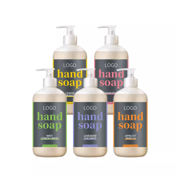 Fragranza liquido sapone per le mani liquide a mano