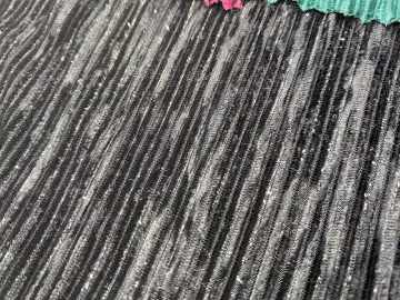 Shinny Crushed Pleated Fabric For Pleated Skirt/Dress