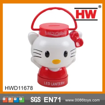 New Cartoon Cat Lovely Kids Plastic Money Safe Box