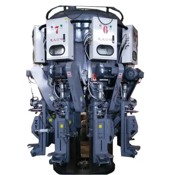 Tangshan Automatic Rotary Gypsum Packing Machine 8 Spouts 120t/h