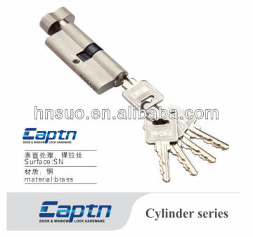 Captn C-CG60 Normal or computer keys euro profile safe lock cylinder