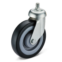 TPR Swivel Wheel Caster for Shopping Cart