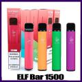 Vape Elf Bar 1500使い捨てポッド850mah