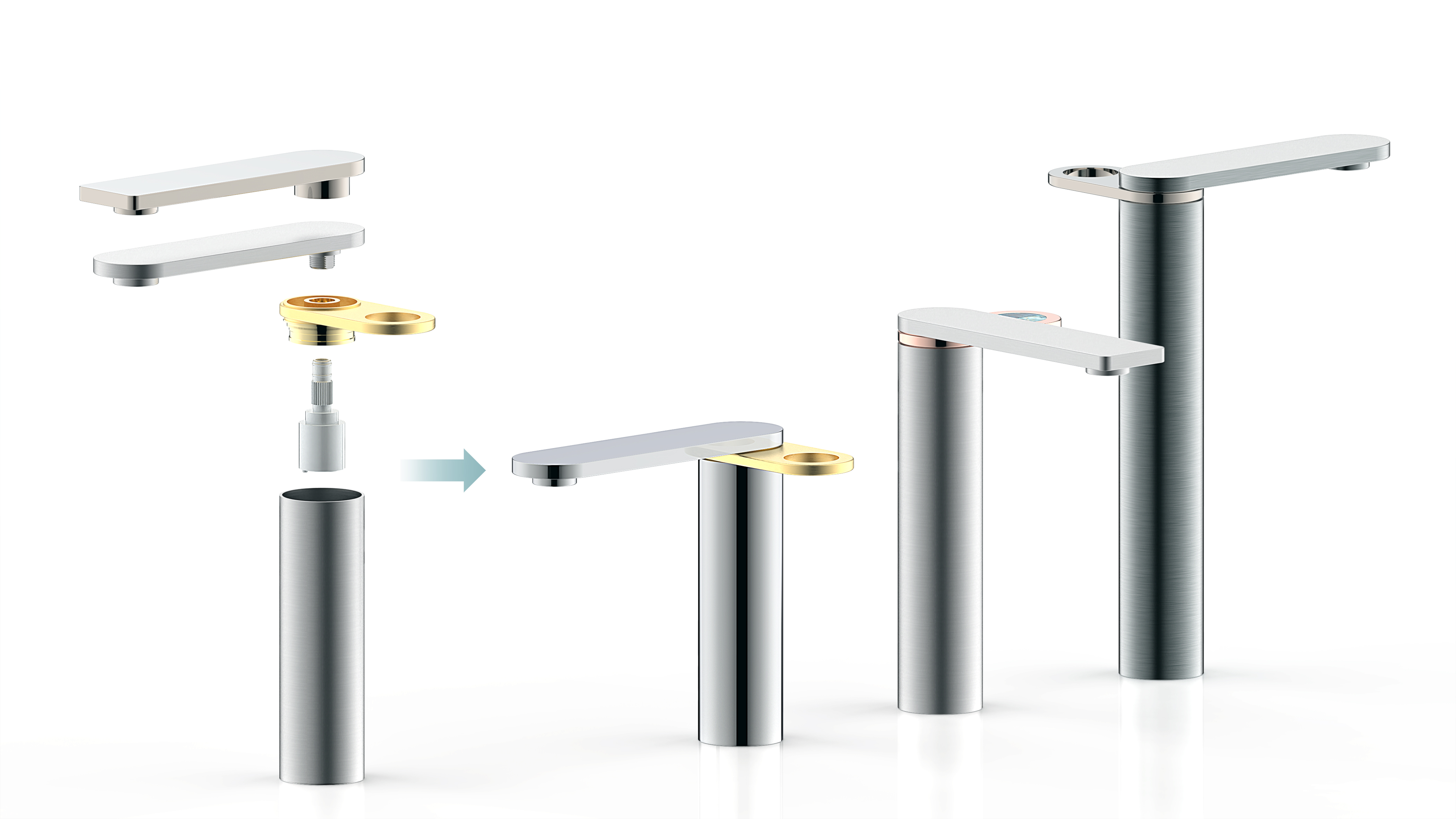 brass bathroom faucet