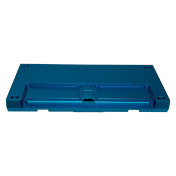 Custom Precision CNC Milling Aluminum Mechanical Keyboard Backplate