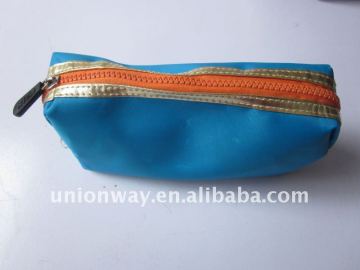 stripe satin cosmetic case