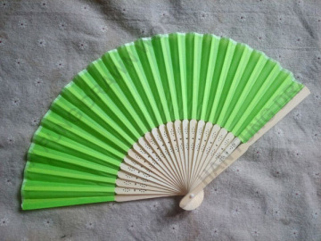 Chinese personalized bamboo decorative fabric hand fan