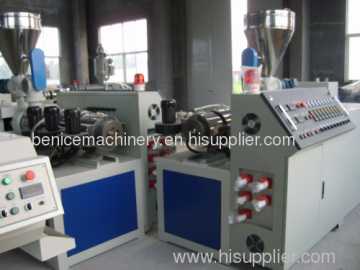 Plastic Pipe Double Screw Extruder 