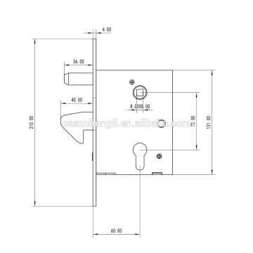 7059 hook lock for wooden door