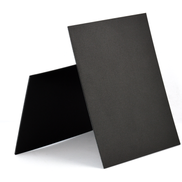 Black Matte PVC Sheet For Clothing Tag