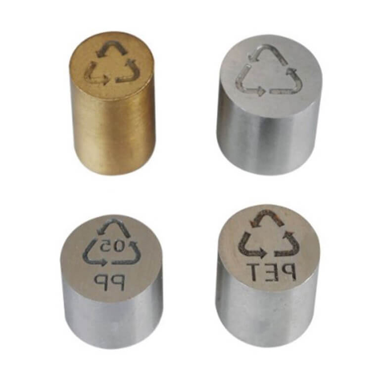 Environmental Protection Date Stamp for Injection Mold Parts