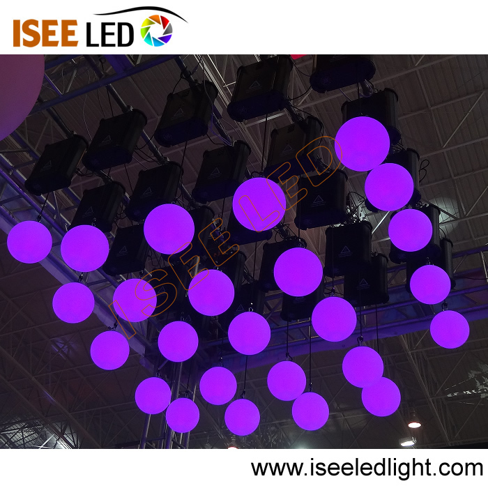 Rəngli LED Disko Ball Kinetik işıqlandırma sistemi