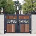 Modern Outdoor Security Electric Aluminum Gate Design Door