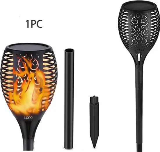 Solar flame light 96LED