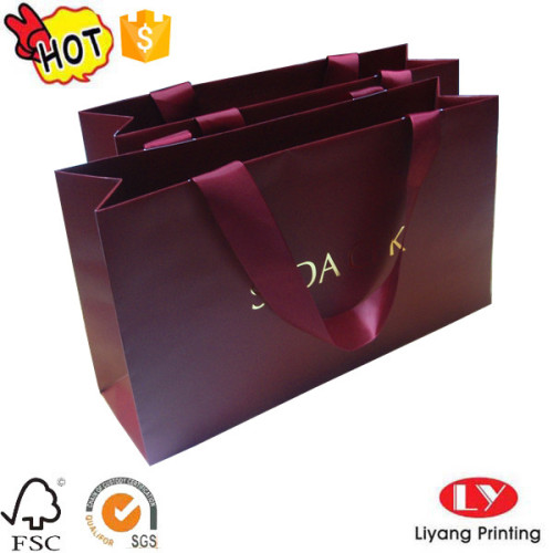 Fashion Paper Shopping Bag mit Bandgriff