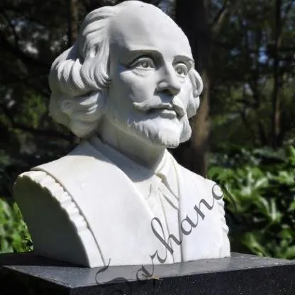 Marble Famous Poet William Shakespeare Bust Sculpture