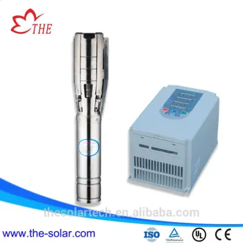 10kw hybrid power Submersible solar Water pump