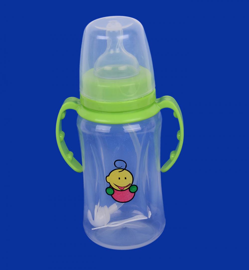Transparent Cover PP Feeding-Bottle with Vent System 320ML