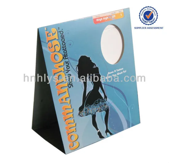 Fancy Tights Highs Cardboard Box With Window