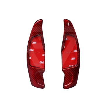 Dry Red Carbon Fiber Shift Paddles for Toyota Supra A90 2019-2020