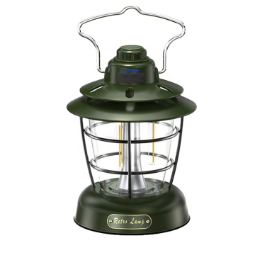 Warsun Retro Camping Light: Your Essential Rechargeable Tent Light for Outdoor Adventures and Hiking