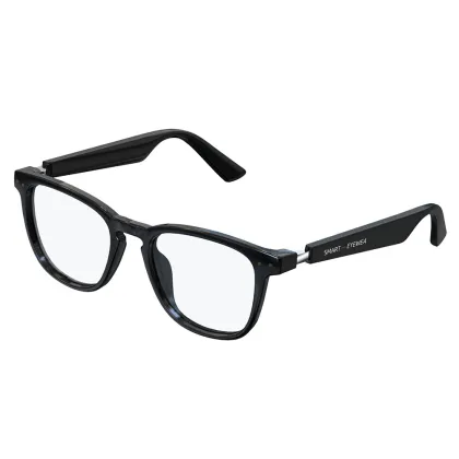 BLONGU Smart Glasses: Android & Apple Compatible Unisex Waterproof Smart Sunglasses with Wireless Headset TR90 Frame