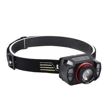 Super Bright Rechargeable 3W IP44 Camping Sensor LED Headlamp