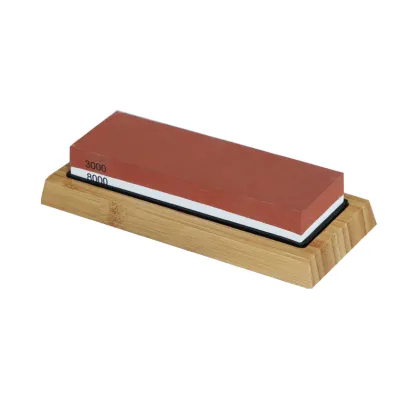 Brown Corundum Sharpening Stone Orange Red