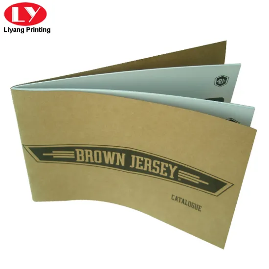 Newly Product Brown Kraft Catalogue Printing in 2024
